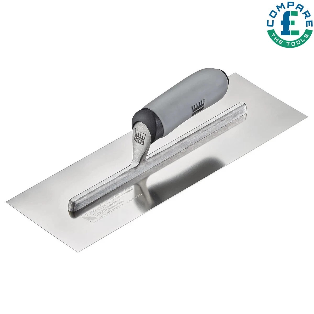 Ragni R618S-18HL Feather Edge Finishing Trowel High Lift 18Inch