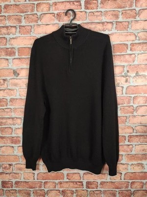 Men Canali Sweater Black Wool 40 /L / 48
