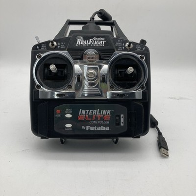 RealFlight R/C Flight Simulator Interlink Elite Controller Futaba