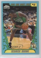 2001-02 Topps Chrome Refractor Kedrick Brown #139 0a1