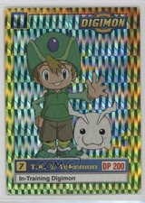 1999 Upper Deck Digimon - Series 1 Foil TK Takaishi TK & Tokomon #10 8d4
