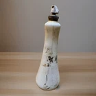 Vintage Antique Barber White Milk Glass