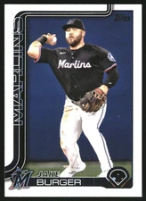 2025 Topps Baseball Card #330 Jake Burger  