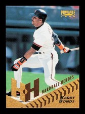 1996 Pinnacle #260 Barry Bonds Hardball Heroes San Francisco Giants
