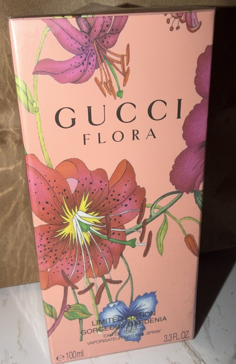 GUCCI FLORA GORGEOUS GARDENIA * Gucci 3.3 / 3.4 oz edt Women NEW