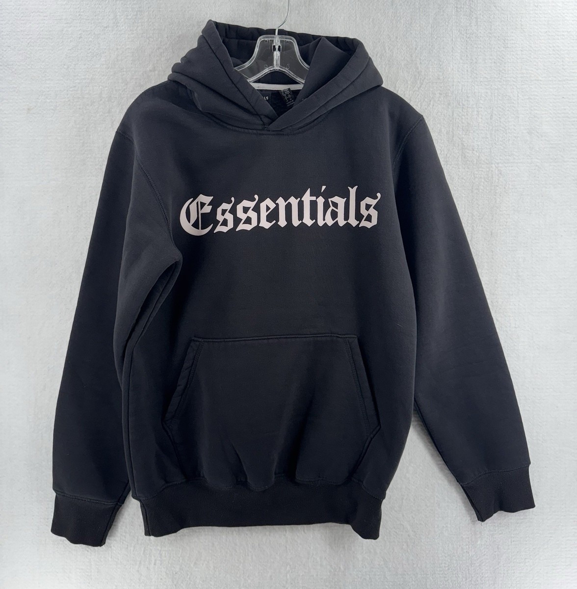 Fear Of God Fog Jay Z 444 Tour Hoodie Black Graphic Pullover Size