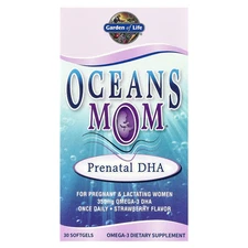 Oceans Mom®, Prenatal DHA, Strawberry, 350 mg, 30 Softgels