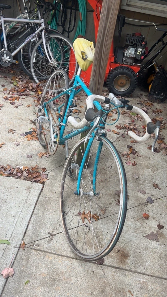 Retro 1987 Shogun Samurai Triple Triángulo Tange acero resto-mod SS bicicleta de carretera Foto 2 de 3