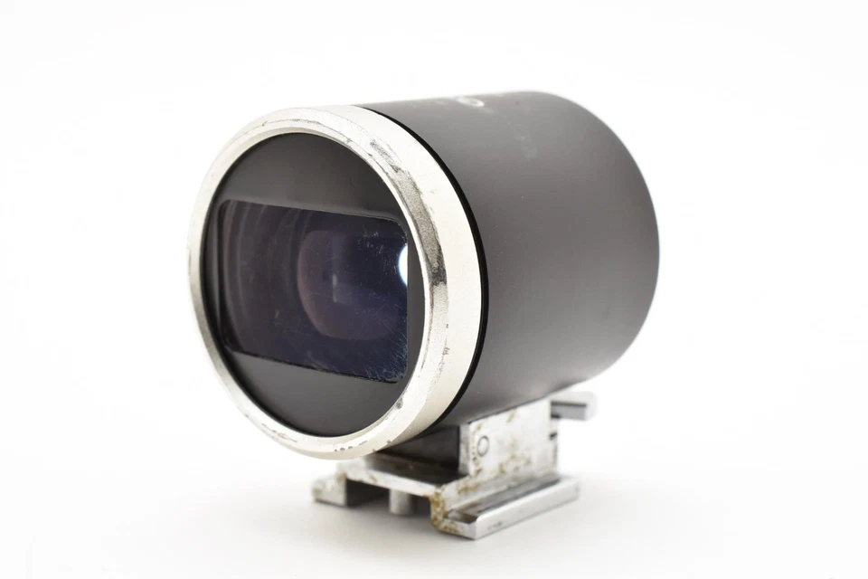 Visor Canon 28 mm negro para cámara telémetro de JAPÓN【Ex++++ con estuche】 Foto 4 de 4