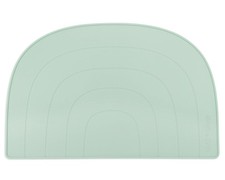 Ava  Oliver Mint Rainbow Kids Placemat