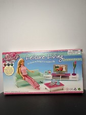 NEW Fancy Life DOLLHOUSE FURNITURE Leisure Living Room PLAYSET 2804 