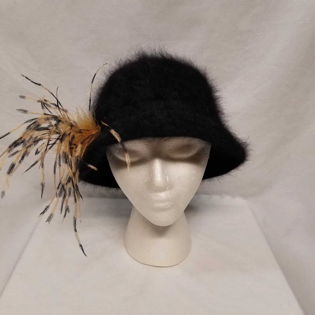 San Diego Hat Company Brown Black Leopard Faux Fur Winter Cloche Hat Cloche Leopard Hats for Women for sale | eBay main image 2