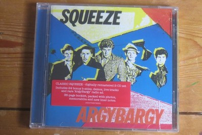 NEW/SEALED - SQUEEZE Argybargy - 2 CD deluxe edition - live at Hammersmith Odeon