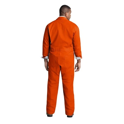 Red Kap Men's Twill Action Back Coverall, Orange, 46 image 2