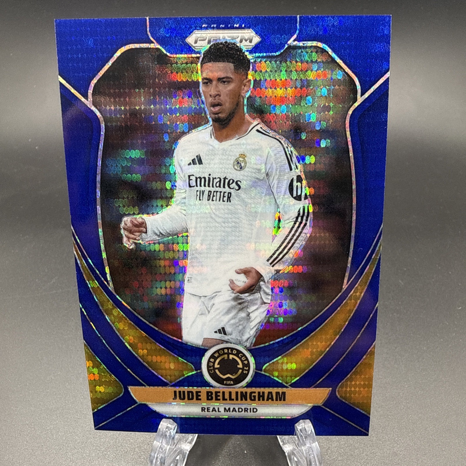 2025 Panini Prizm Club World Cup Jude Bellingham #163 Blue /275