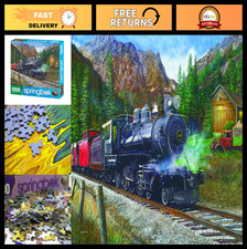 1000 Piece Jigsaw Puzzle Timber Pass - USA Made, High-Quality, Fun Family Activi