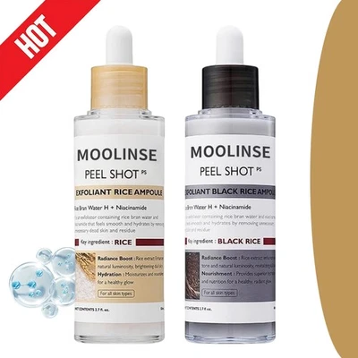 ANGELSILKPeel ShotGlow RiceAmpoule–aufhellende und feuchtigkeitsspendende Essenz - Bild 1 von 4