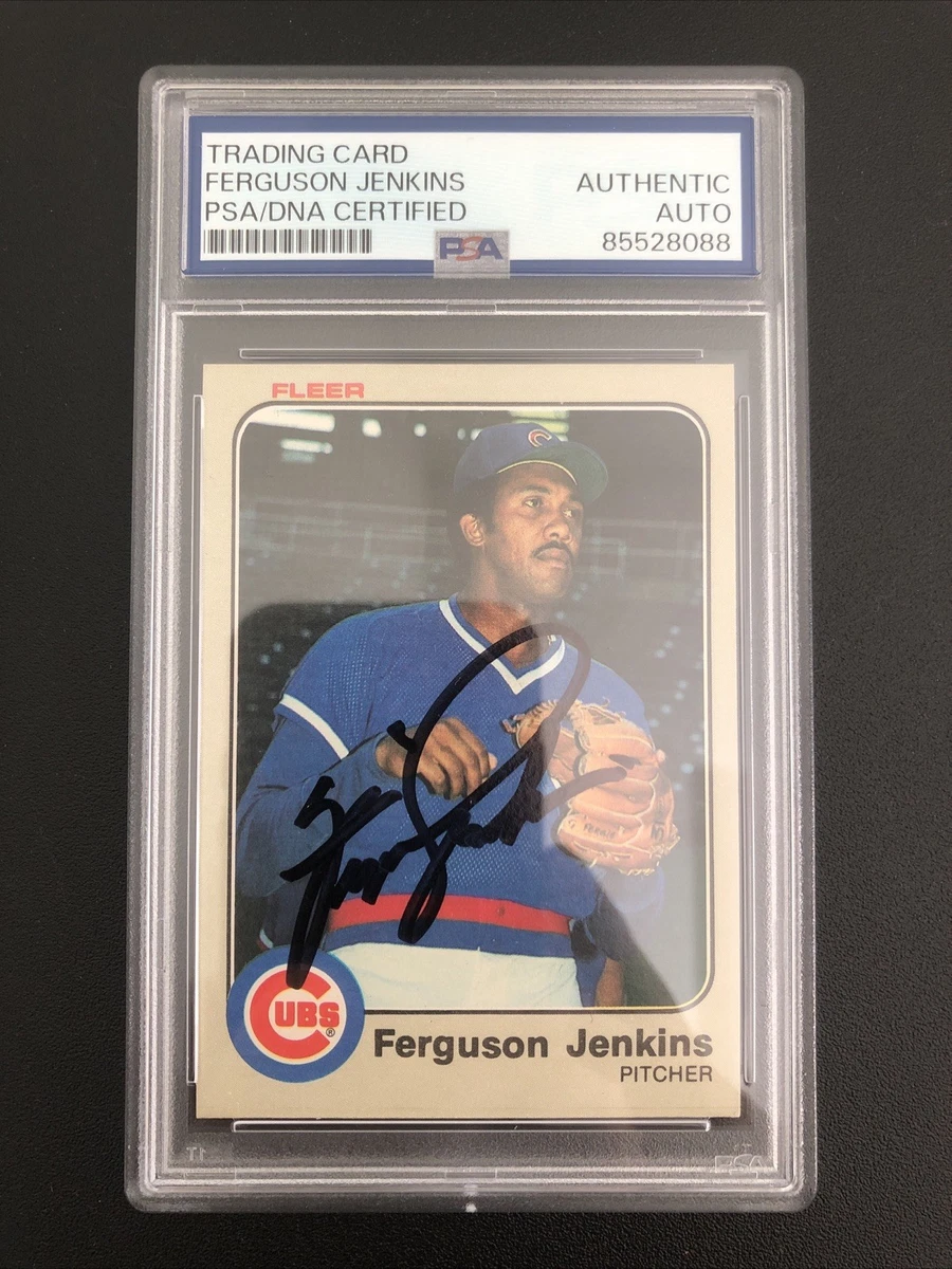 Autograph Fergie Jenkins Baseball Cards for sale | eBay