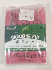  Carolina Fishing Rig/Dovesun 16lb. Test /Hook Size 3/0 / Length 21in .