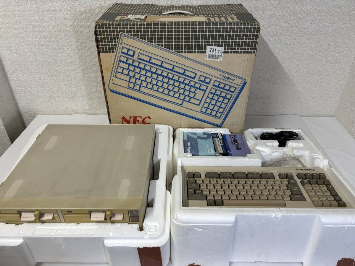 NEC - Yahoo!オークション H1663 デスクトップ PC-8801MkII MR 通電確
