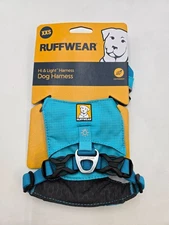 Ruffwear Hi & Light Dog light weight minimal dog harness old style Blue Atoll
