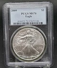 2009 1oz .999 Silver American Eagle | PCGS MS70 #146