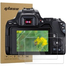 2PCS Canon EOS 200D 200D II Mark2 Cameras Tempered Glass Cover Screen Protector