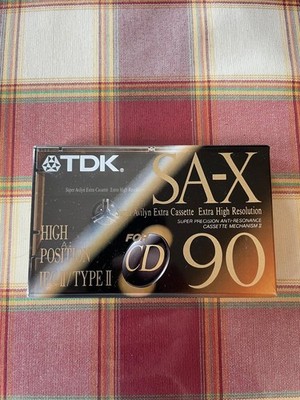 TDK SA-X 90 Kassette Originalverpackt - Typ 2