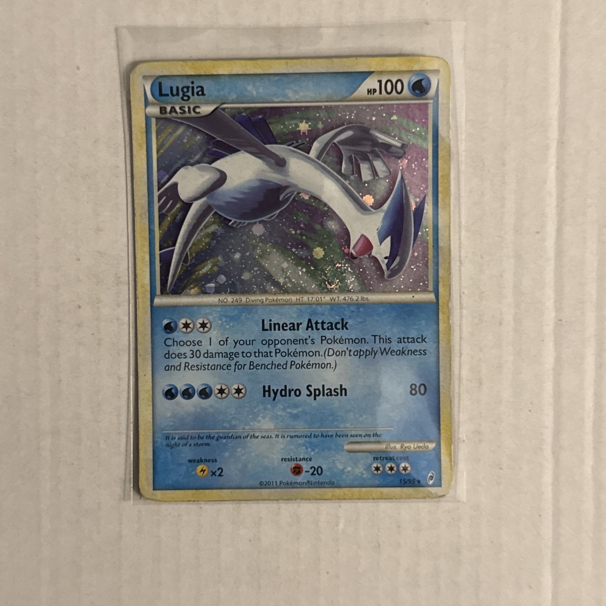 Lugia 15/95 Call of Legends Holo *Swirl by mouth*. Pk001329 | eBay