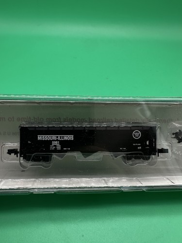 Nuevo COCHE TOLVA DESPLAZADA ROUNDHOUSE ESCALA N MISSOURI-ILLINOIS 40' 3 bahías 86203 | Zustand: New