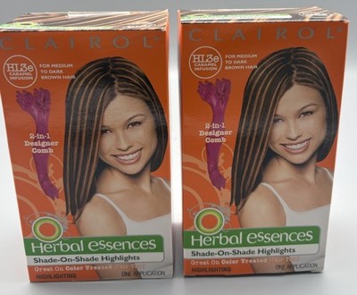 Clairol Herbal Essences Highlights HL3 Rich Copper Caramel Kit HL3 Discontinued