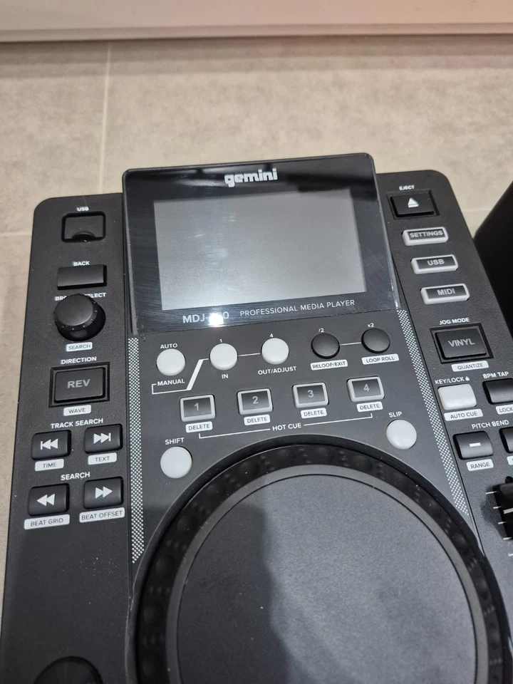 2 x Gemini MDJ-500 Professional Media DJ Controller USB (Pair) - Image 3 of 4