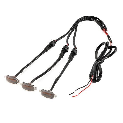For Dodge Ram 1500 2500 3500 3x Raptor Style LED Grille Marker Running Lights - Imagen 10 de 12