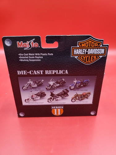 Vintage 2003 Maisto Harley Davidson Series 11 1953 Hydra Glide 1:18 Scale - Picture 4 of 4