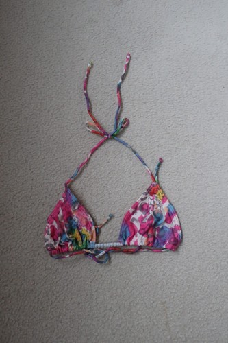 TIGERLILY BRAZILIAN BIKINI SET PINK/RAINBOW SIZE AU 6 - Picture 2 of 9
