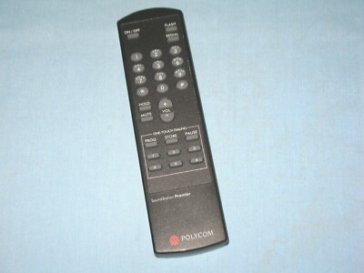 POLYCOM ~ REMOTE CONTROL ~ MODEL # TCT0302 ~~ SOUNDSTATION PREMIER