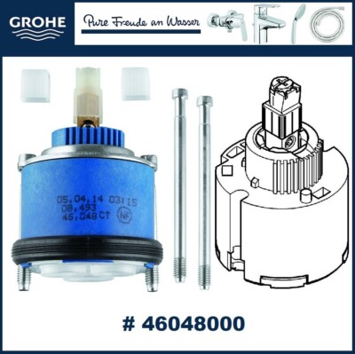 Grohe 46 048 000 Keramik Kartusche 46048 neu Europlus Chiara Eurodisc Eurotrend