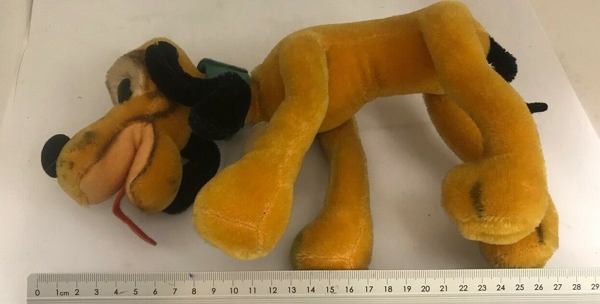 Details zu Schuco Disney Große Figürchen Antik Pluto Neu Jahre 50 Peluchee & Flexibel Super beliebt