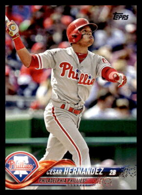 2018 Topps  Cesar Hernandez #26 Philadelphia Phillies Baseball Card