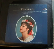 Verdi Luisa Miller Moffo Bergonzi Cleva RCA Victor Red Seal LSC 6168 3 LP Set