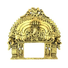 Handmade Yali Brass Prabhavali Wall Hanging