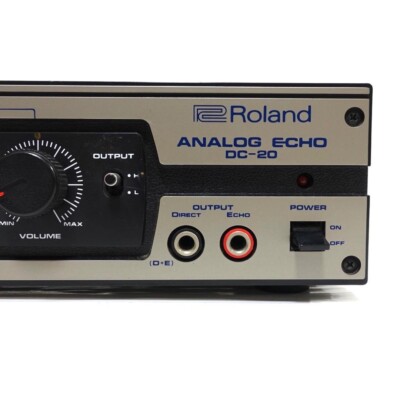 Roland DC-20 Vintage Analog Echo Delay Electric Guitar Very Good