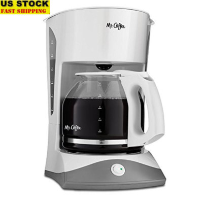 12 Cup Coffee Maker Auto Pause Dual Water Window Easy Clean Filter Basket 900W