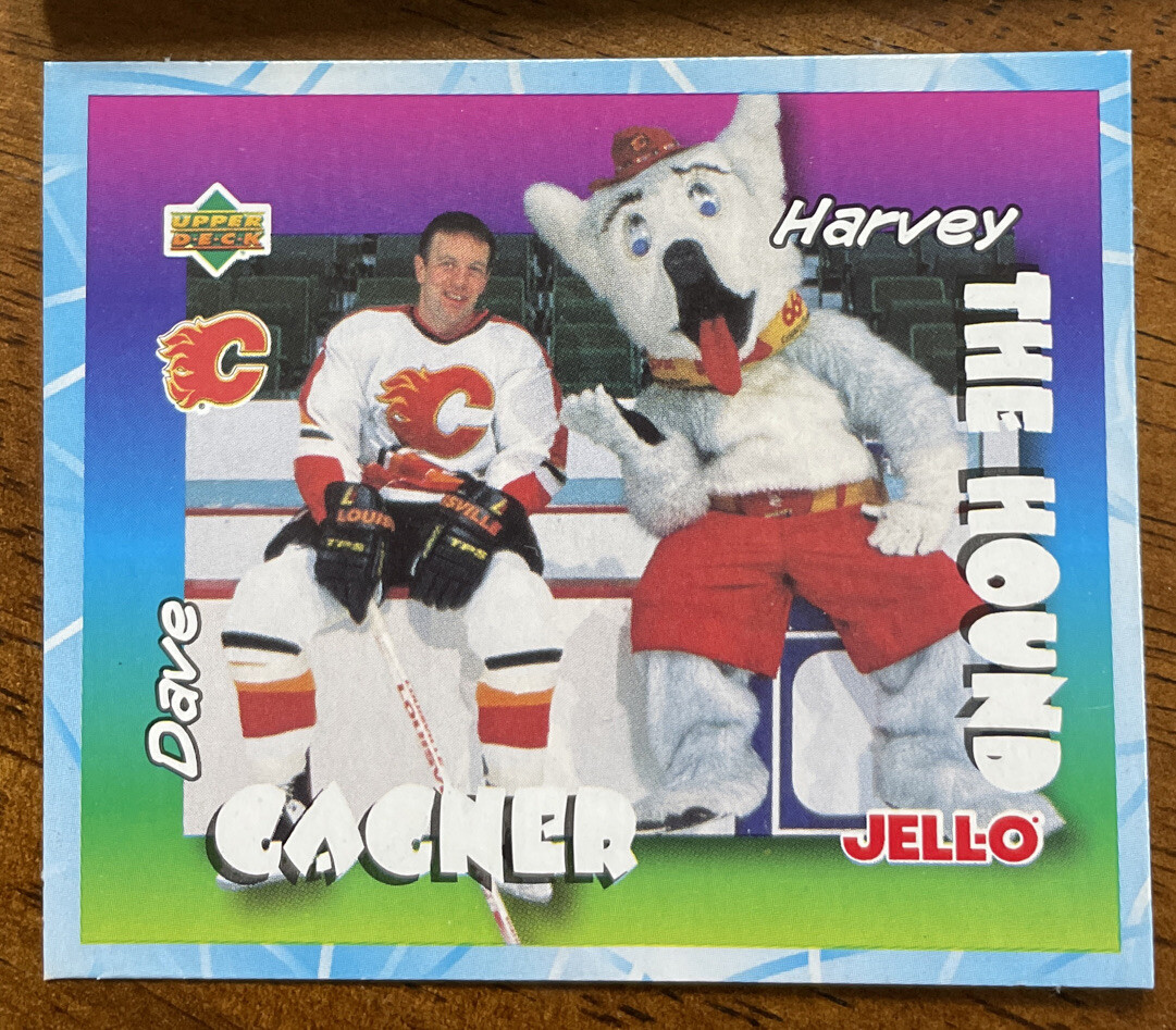 1996-97 Kraft (Jell-O) Upper Deck -#64 Dave Gagner /Harvey - Calgary Flames