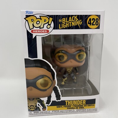 Funko Pop! DC Heroes Black Lightning Thunder 428 with Protector