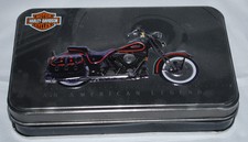 Harley Davidson Motorcycles Playing Cards Collector Tin An American Legend Bike