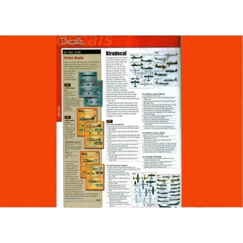 Print Scale 32-005 Decal for airplane 1:32 Nieuport Part2 The complete set2 leaf - Picture 3 of 24