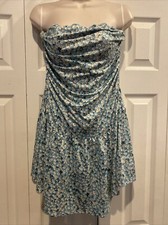 Juniors Shein Strapless Large 8/10 Summer Dress