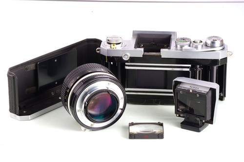 VINTAGE RARE CLASSIC PREMIUM SET NIKON F PRISM CLA NIKKOR F1.4 50 RARE - Picture 8 of 9