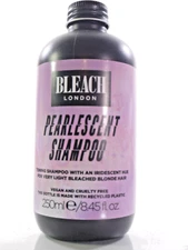 Bleach London Pearlescent Shampoo 8.45 oz. Toning Shampoo for Blonde Hair